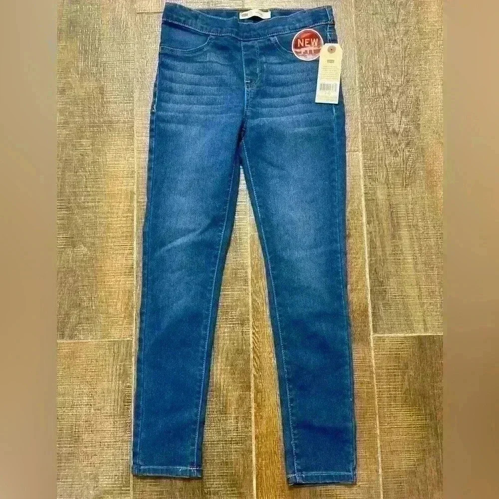 Levi's Girls Skinny Jegging Blue Stretchy Size 10 Regular NWT